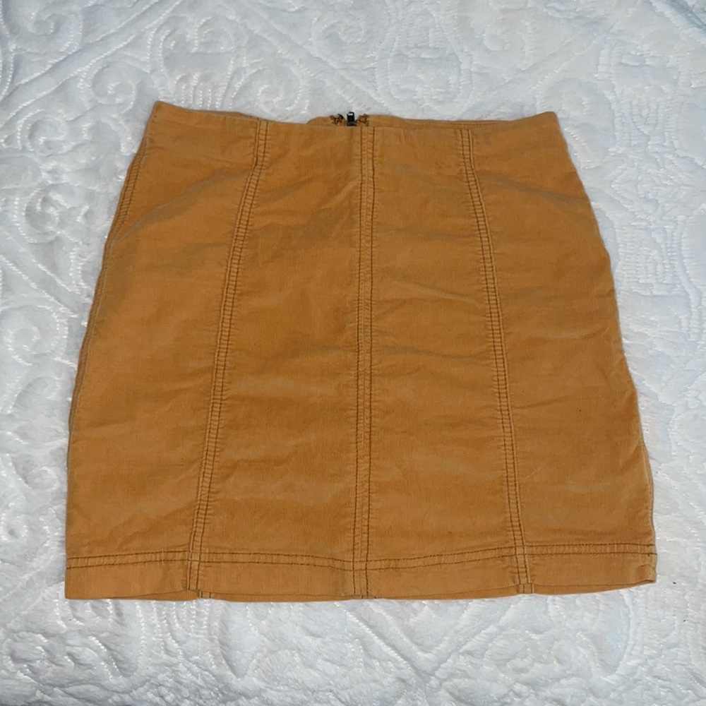 Yellow Free People Skirt